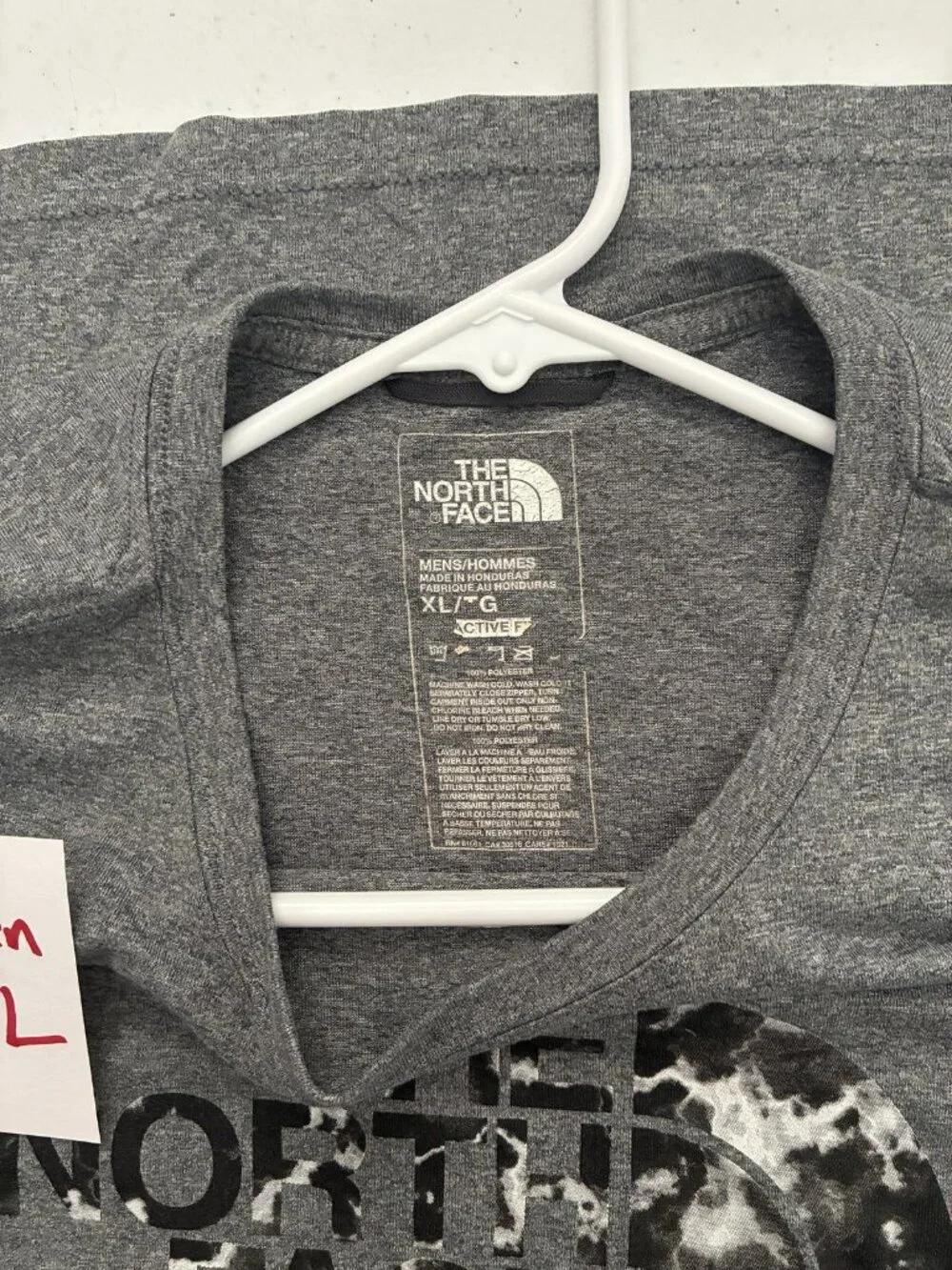 The North Face Men's XL Heather Grey ACTIVE FIT Half Dome Graphic Tee
